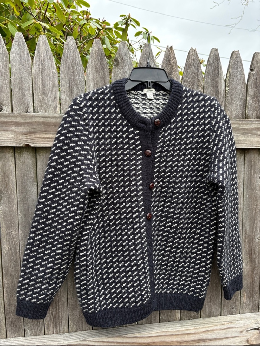 L.L. Bean large wool cardigan!!